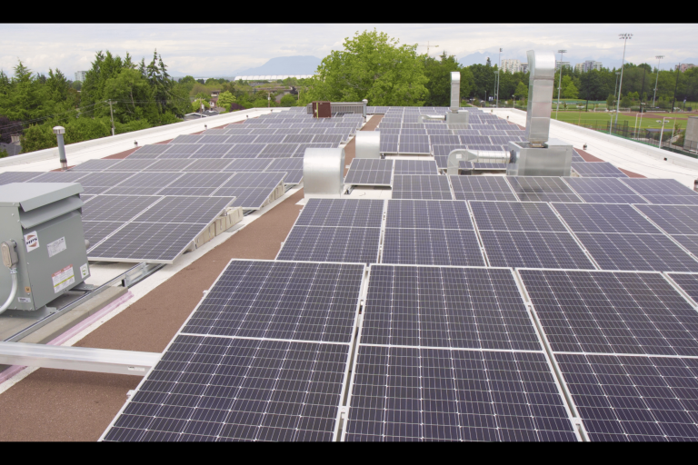 Solar Powered Fire Hall