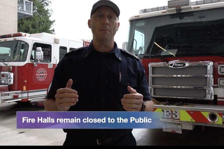 Vlog #8 – Fire Halls remain closed to the public
