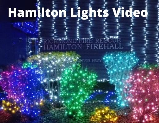 Hamilton Fire Hall Christmas Lights