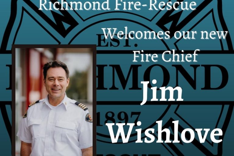 Richmond Fire-Rescue Welcomes a New Fire Chief