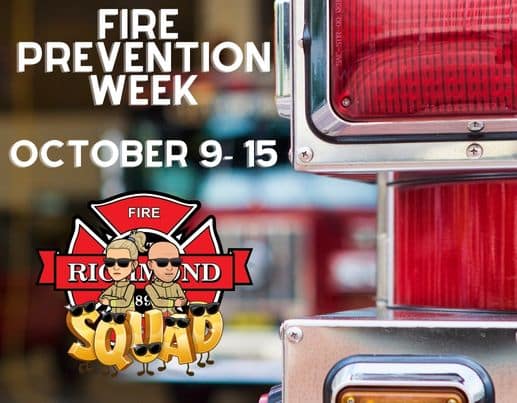 Fire Prevention Week – Oct. 9-15
