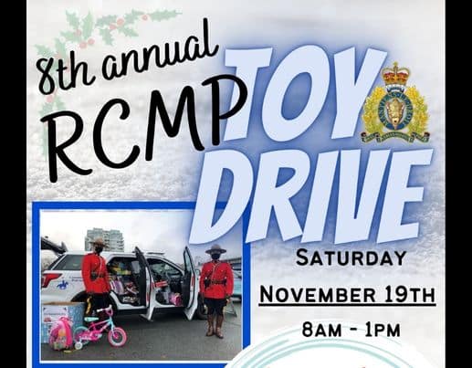 8th Annual RCMP Toy Drive